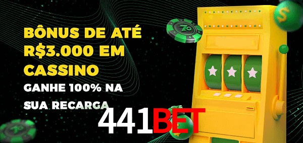 441Bet melhor bônus de depósito